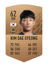 Kim Dae Gyeong Common 62 OVR