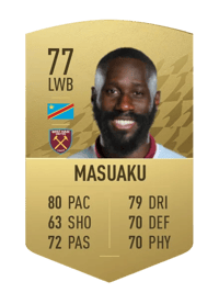 Arthur Masuaku Common 77 OVR