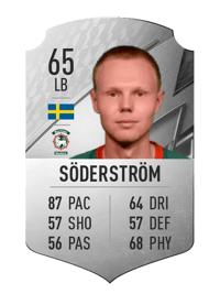 Tim Söderström Rare 65 OVR