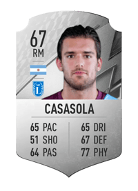 Tiago Casasola Rare 67 OVR