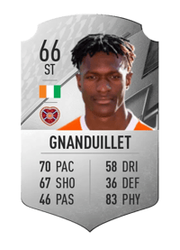 Armand Gnanduillet Rare 66 OVR