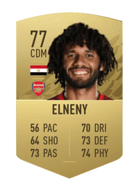 Mohamed Elneny Common 77 OVR