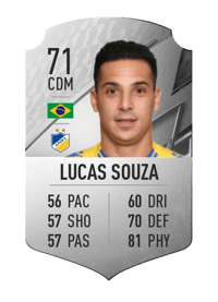 Lucas Souza Rare 71 OVR