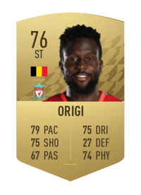 Divock Origi Common 76 OVR