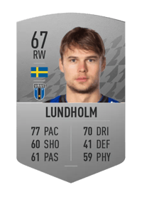 Sam Lundholm Common 67 OVR