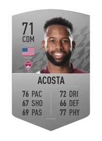 Kellyn Acosta Common 71 OVR