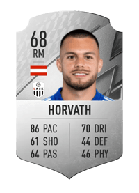 Sascha Horvath Rare 68 OVR