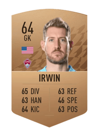 Clint Irwin Common 64 OVR