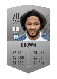 Izzy Brown Common 70 OVR