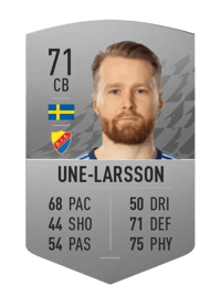 Jacob Une-Larsson Common 71 OVR
