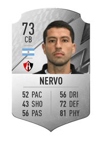 Martín Nervo Rare 73 OVR