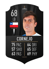 Juan Cornejo CONMEBOL LIBERTADORES 68 OVR