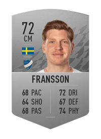 Alexander Fransson Common 72 OVR