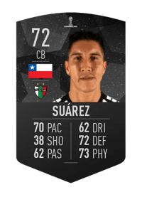 Cristián Suárez CONMEBOL SUDAMERICANA 72 OVR