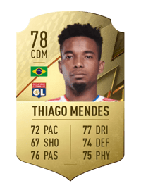 Thiago Mendes Rare 78 OVR