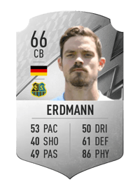 Dennis Erdmann Rare 66 OVR