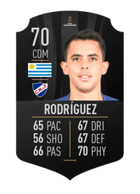 Diego Rodríguez CONMEBOL LIBERTADORES 70 OVR