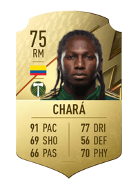 Yimmi Chará Rare 75 OVR