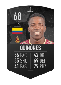 Julián Quiñónes CONMEBOL SUDAMERICANA 68 OVR