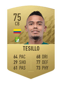 William Tesillo Common 75 OVR