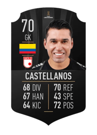 Leandro Castellanos CONMEBOL LIBERTADORES 70 OVR