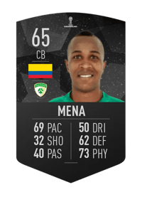 Jefferson Mena CONMEBOL SUDAMERICANA 65 OVR