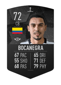 Daniel Bocanegra CONMEBOL SUDAMERICANA 72 OVR