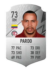 Felipe Pardo Rare 73 OVR