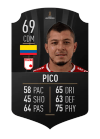 Leonardo Pico CONMEBOL LIBERTADORES 69 OVR