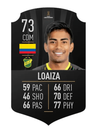 Raúl Loaiza CONMEBOL LIBERTADORES 73 OVR