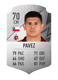 Esteban Pavez Rare 70 OVR
