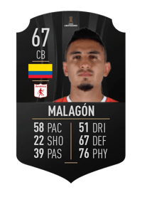 Jerson Malagón CONMEBOL LIBERTADORES 67 OVR