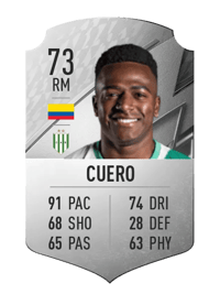 Mauricio Cuero Rare 73 OVR
