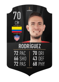 Juan David Rodríguez CONMEBOL LIBERTADORES 70 OVR