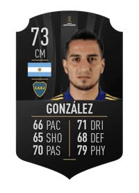 Diego González CONMEBOL LIBERTADORES 73 OVR