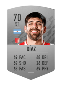 Leandro Díaz Common 70 OVR