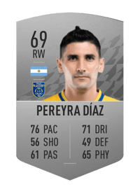 Jorge Pereyra Díaz Common 69 OVR