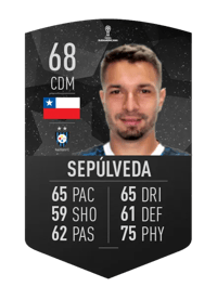 Claudio Sepúlveda CONMEBOL SUDAMERICANA 68 OVR