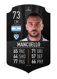 Federico Mancuello CONMEBOL LIBERTADORES 73 OVR