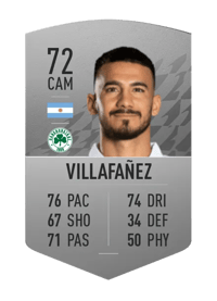 Lucas Villafañez Common 72 OVR