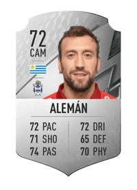 Brahian Alemán Rare 72 OVR