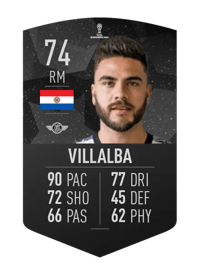 Héctor Villalba CONMEBOL SUDAMERICANA 74 OVR