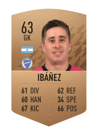 Nelson Ibáñez Common 63 OVR