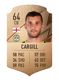Baily Cargill Rare 64 OVR