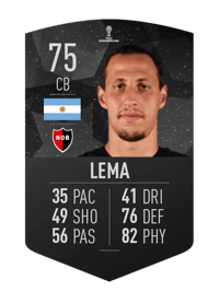 Cristian Lema CONMEBOL SUDAMERICANA 75 OVR