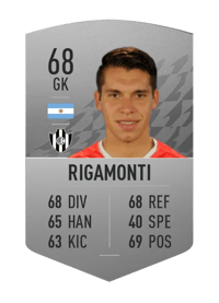 César Rigamonti Common 68 OVR