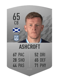 Lee Ashcroft Common 65 OVR