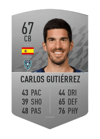 Carlos Gutiérrez Common 67 OVR