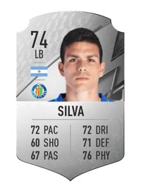 Jonathan Silva Rare 74 OVR