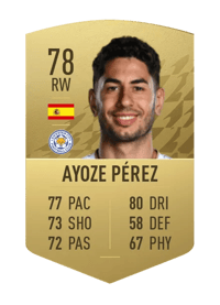 Ayoze Pérez Common 78 OVR